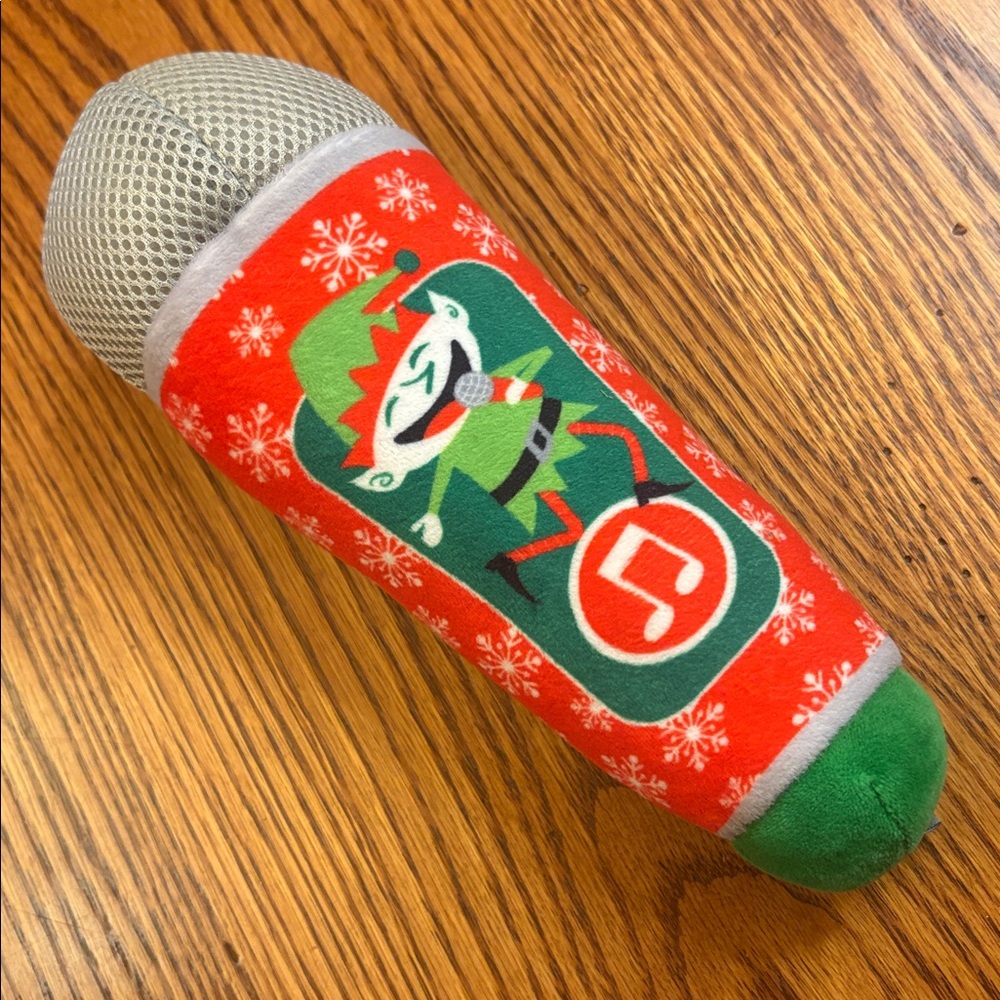 Christmas Karaoke Microphone Sound Like An Elf made by Hallmark